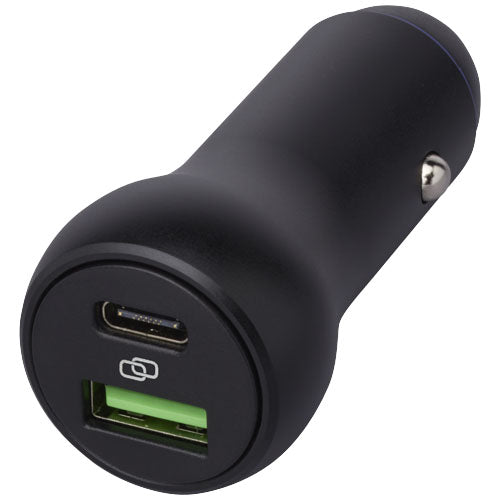 Cargador de coche USB C/USB A de 55 W dual "Pilot"