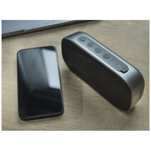 Altavoz Bluetooth® IPX5 de plástico reciclado de 5 W Stark 2.0
