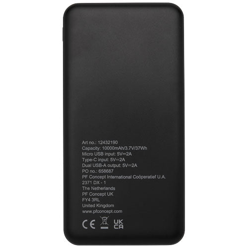 Batería externa de plástico reciclado de 10 000 mAh Loop