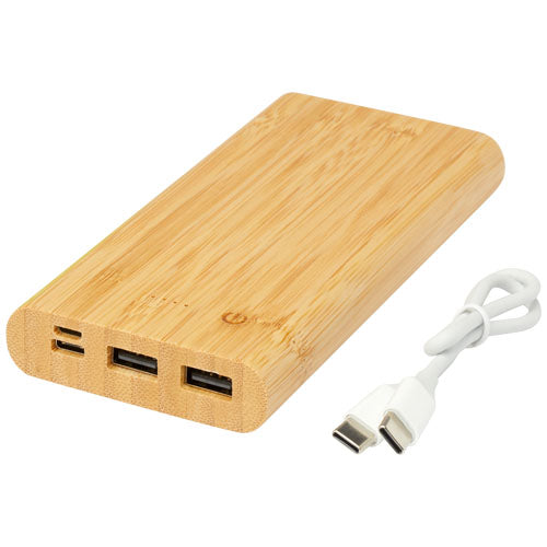 Batería externa de 10,000 mAh de bambú Tulda