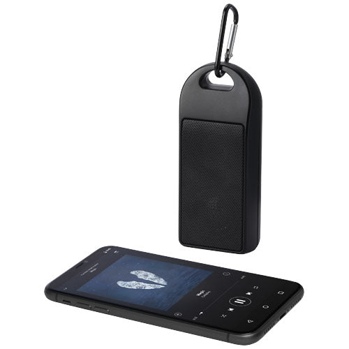 Altavoz Bluetooth® de plástico reciclado de 3 W IPX4 con certificación RCS Omni