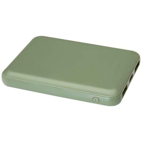 Batería externa tipo C de plástico reciclado de 5000 mAh