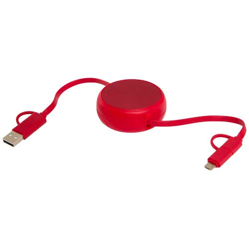 Cable retráctil 5 en 1