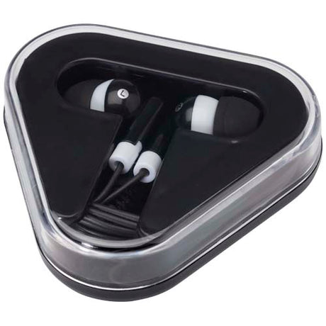 Auriculares con caja de plástico reciclado