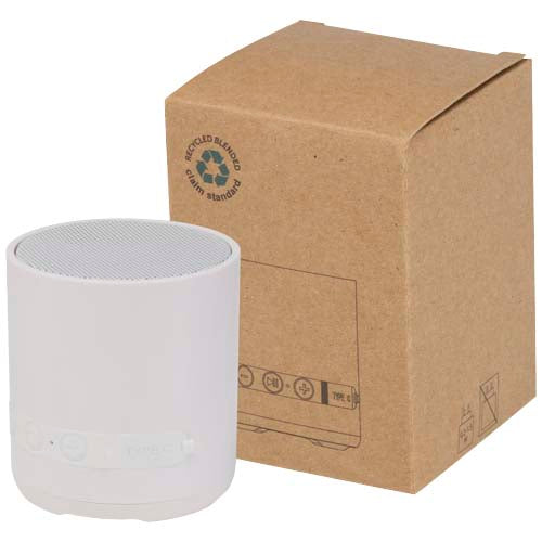 Altavoz inalámbrico de plástico reciclado de 3 W