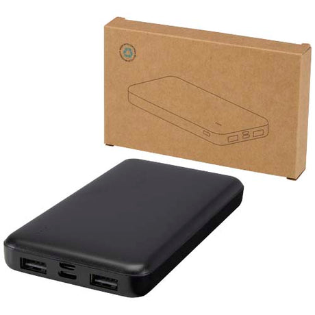 Batería externa de plástico reciclado de 10 000 mAh y 10 W