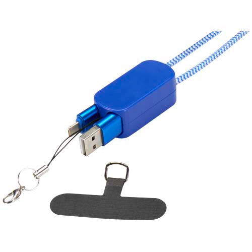 Lanyard de plástico reciclado para