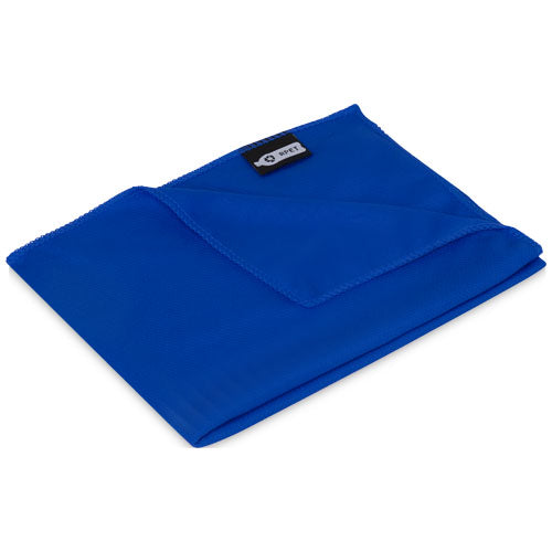 Toalla refrescante deportiva de PET reciclado con bolsa 80 x 30 cm Raquel