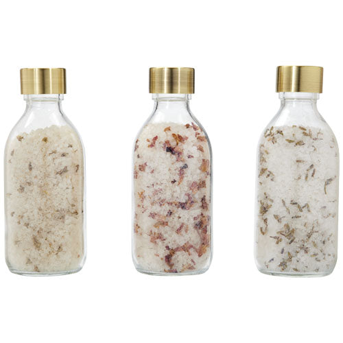 Conjunto de regalo de sal de baño de 3 piezas de 200 ml