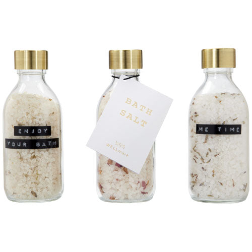 Conjunto de regalo de sal de baño de 3 piezas de 200 ml