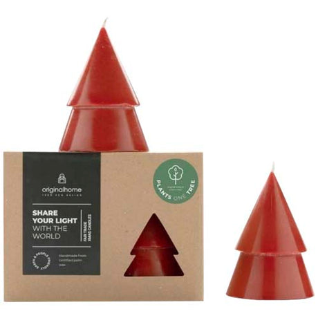 Originalhome Set de 2 velas árbol de Navidad - M
