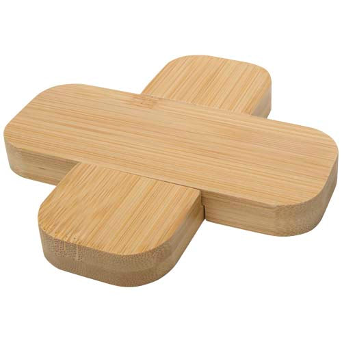 Salvamanteles de bambú pequeño