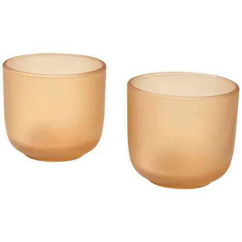 Juego de 2 vasos de