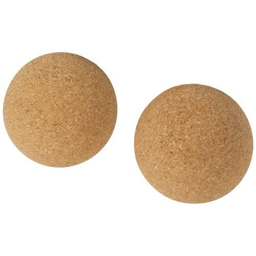 Pelota de corcho para yoga Trikona- Set dos unidades
