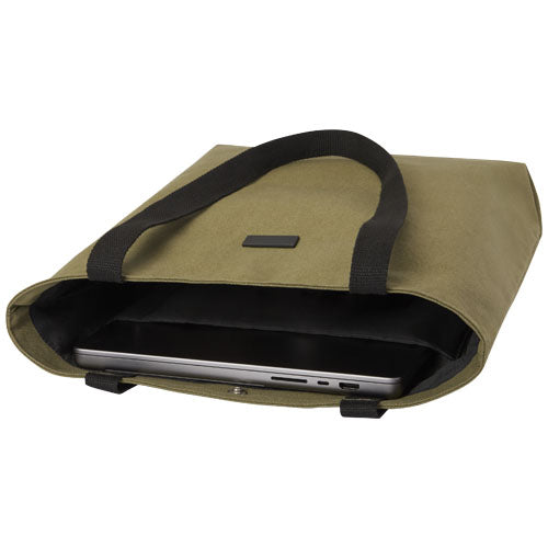 Bolsa Tote versátil de lona reciclada GRS de 14 l Joey