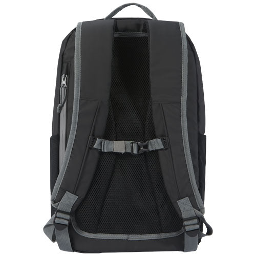 Mochila para portátil de 15" de material reciclado GRS resistente al agua de 21 L Aqua