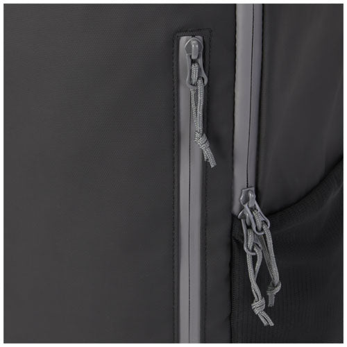 Mochila para portátil de 15" de material reciclado GRS resistente al agua de 21 L Aqua