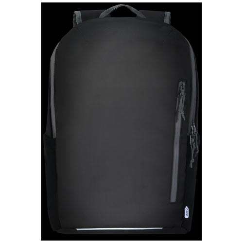 Mochila para portátil de 15" de material reciclado GRS resistente al agua de 21 L Aqua