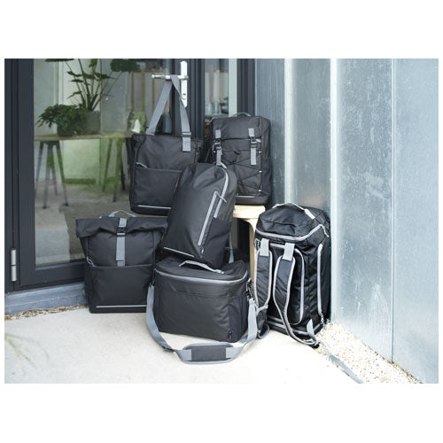 Mochila para portátil de 15" de material reciclado GRS resistente al agua de 21 L Aqua