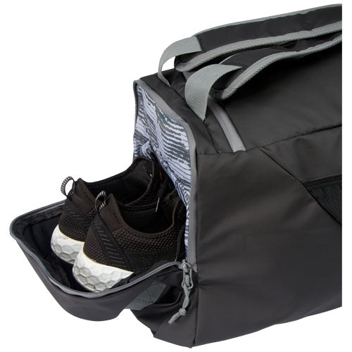 Mochila de lona resistente al agua de material reciclado GRS de 35 L Aqua