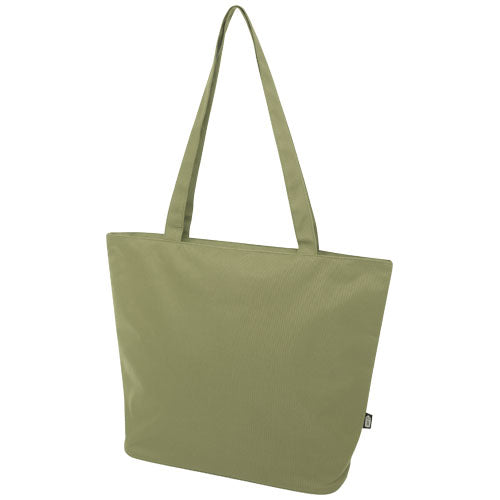 Bolsa Tote con cremallera de material reciclado GRS de 20 L Panama