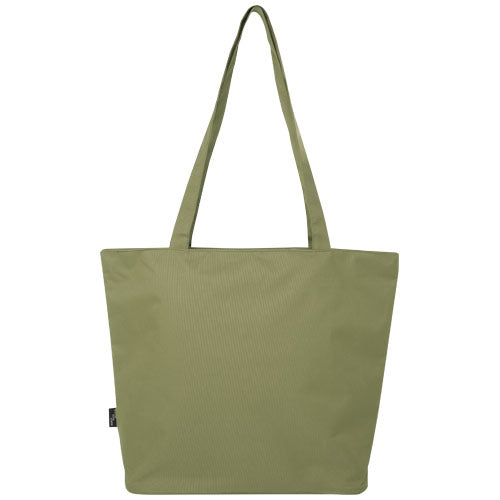 Bolsa Tote con cremallera de material reciclado GRS de 20 L Panama