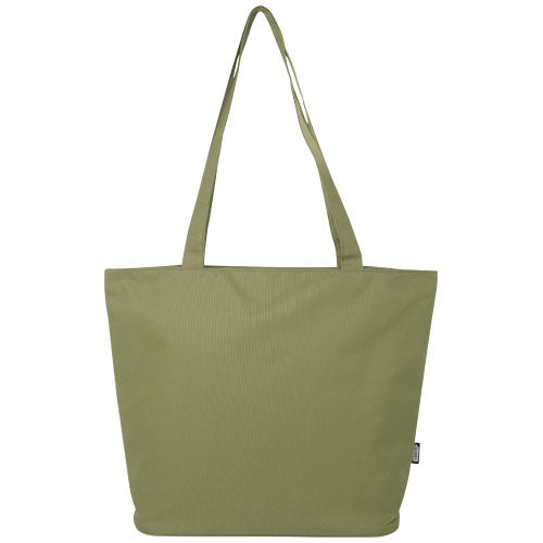 Bolsa Tote con cremallera de material reciclado GRS de 20 L Panama