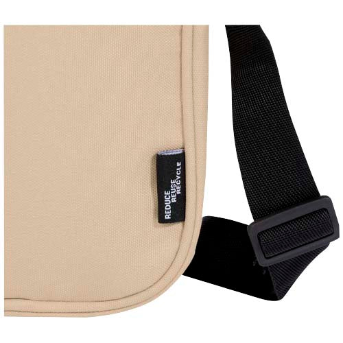 Bandolera de material reciclado GRS de 2 L Byron