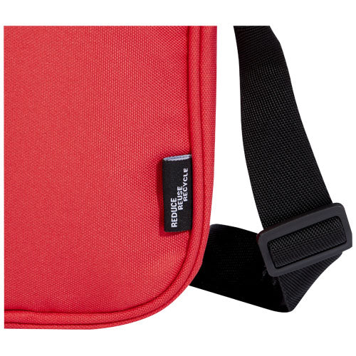 Bandolera de material reciclado GRS de 2 L Byron