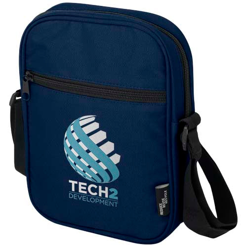 Bandolera de material reciclado GRS de 2 L Byron