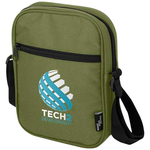 Bandolera de material reciclado GRS de 2 L Byron