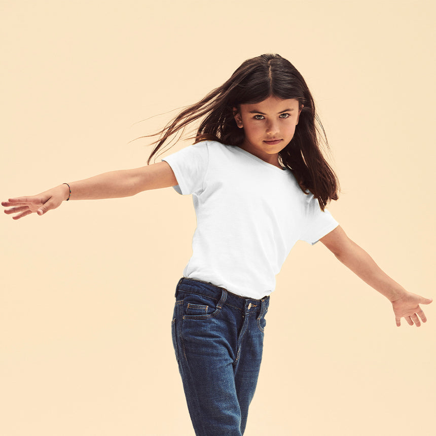 Camiseta Niña Blanca