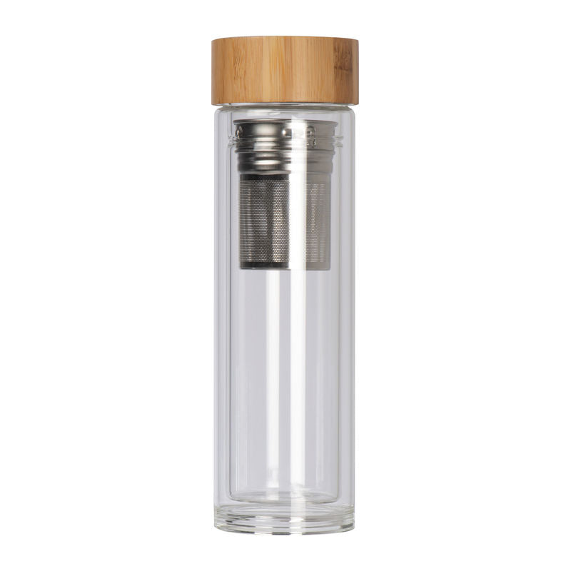 Botella de Vidrio con Tapa