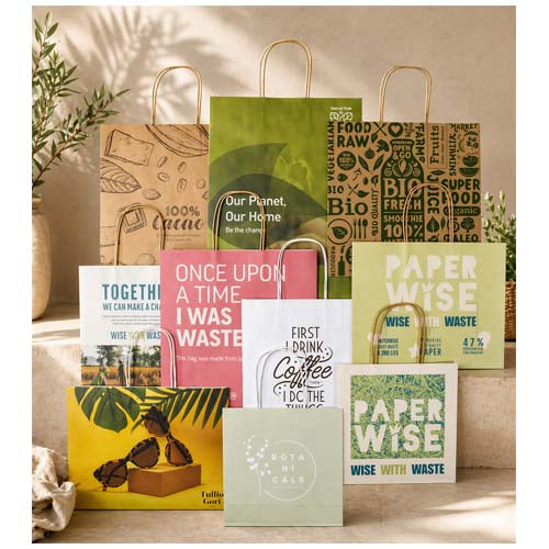 Kit de muestras de bolsas de residuos agrícolas y de papel kraft