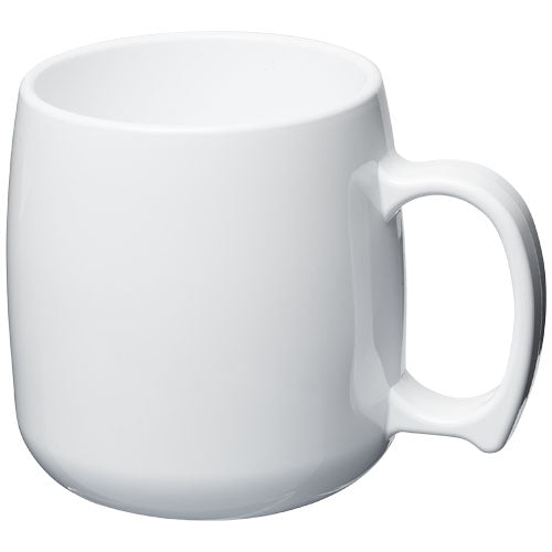 Taza de plástico clásica de