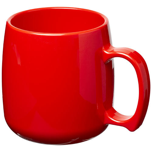 Taza de plástico clásica de
