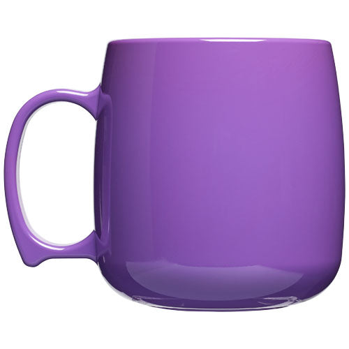 Taza de plástico clásica de