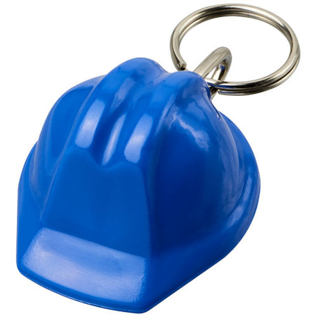 Llavero de material reciclado con forma de casco protector