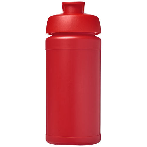 Bidón deportivo con tapa Flip de material reciclado de 500 ml Baseline