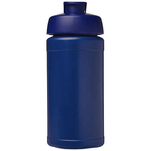 Bidón deportivo con tapa Flip de material reciclado de 500 ml Baseline