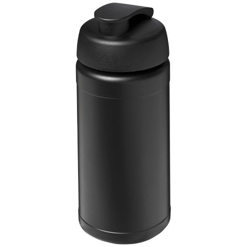 Bidón deportivo con tapa Flip de material reciclado de 500 ml Baseline