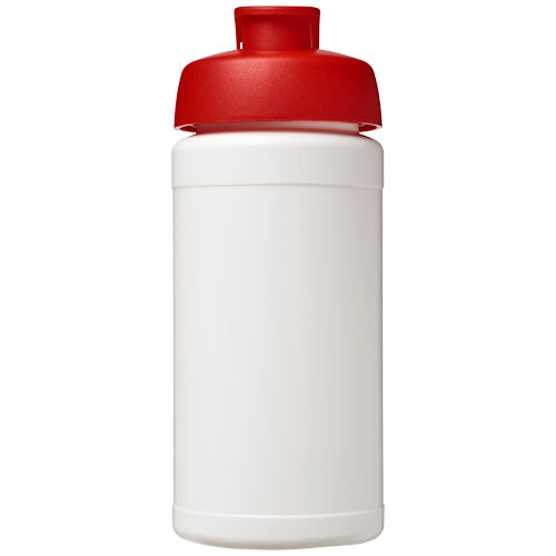 Bidón deportivo con tapa Flip de material reciclado de 500 ml Baseline