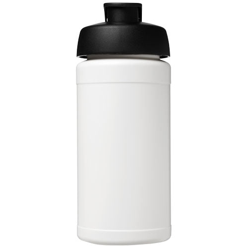 Bidón deportivo con tapa Flip de material reciclado de 500 ml Baseline