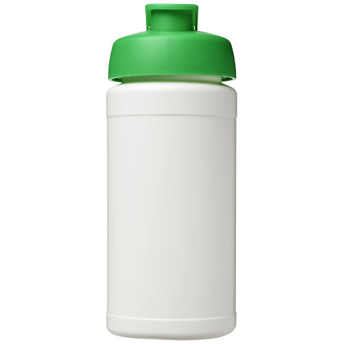 Bidón deportivo con tapa Flip de material reciclado de 500 ml Baseline