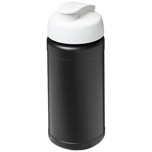 Bidón deportivo con tapa Flip de material reciclado de 500 ml Baseline