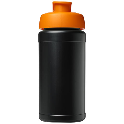Bidón deportivo con tapa Flip de material reciclado de 500 ml Baseline