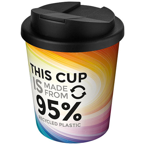 Vaso con aislamiento y a prueba de derrames de 250 ml "Brite-Americano Espresso Recycled"