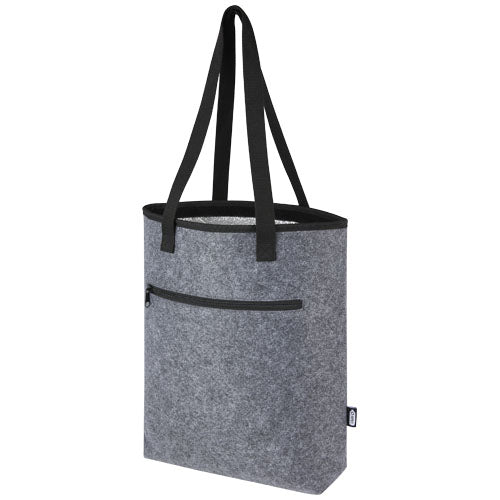 Bolsa Tote isotérmica de fieltro reciclado GRS de 12 L "Felta"