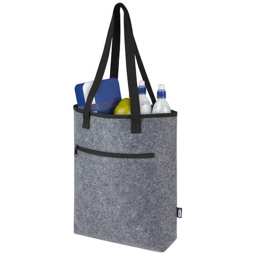 Bolsa Tote isotérmica de fieltro reciclado GRS de 12 L Felta