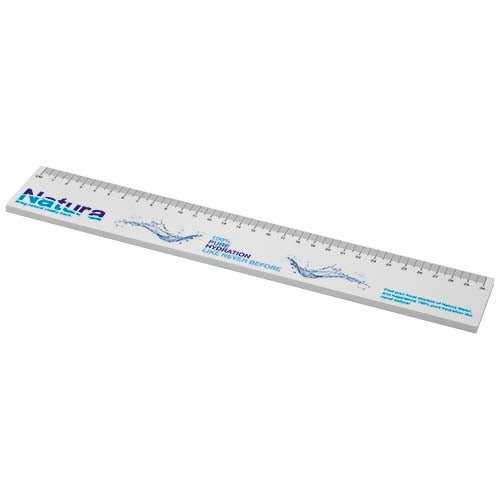 Notas adhesivas recicladas Sticky-Mate® con regla impresa de 30 cm